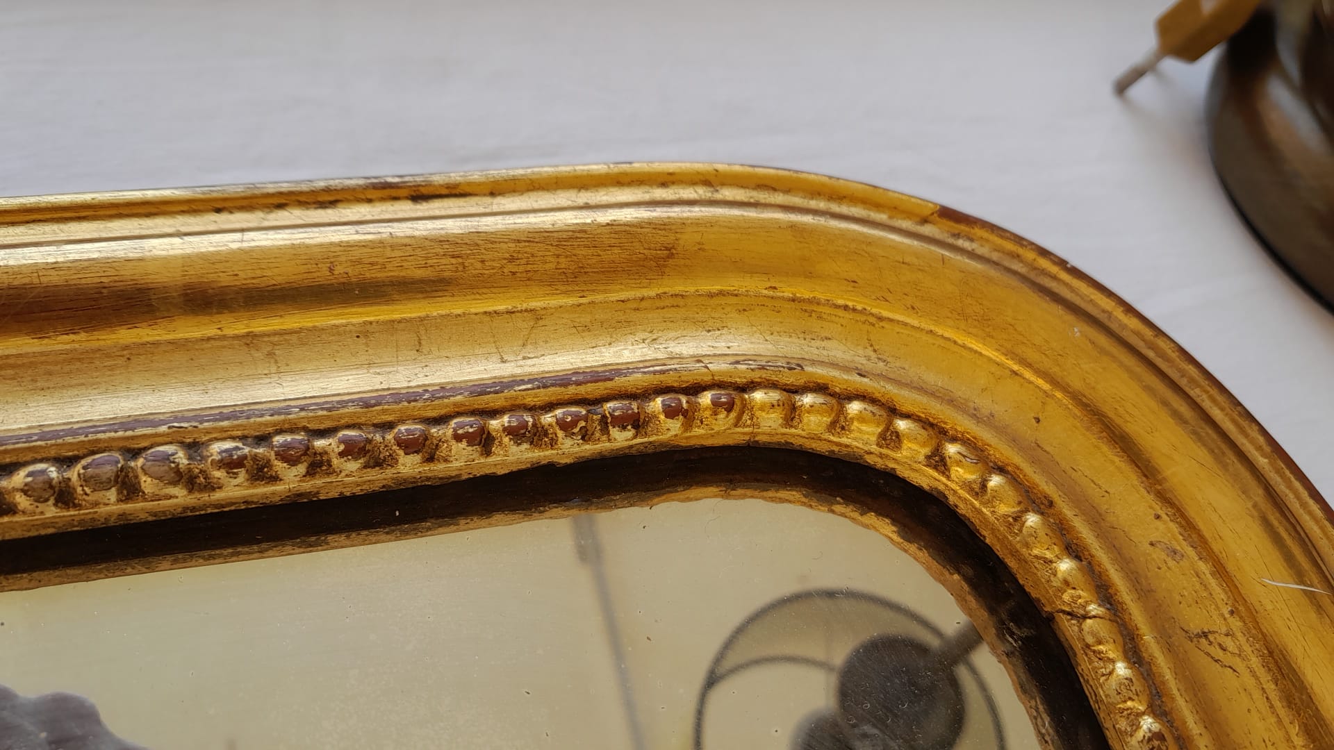 Dettaglio di Specchiera francese Luigi Filippo – metà XIX secolo